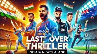 ind vs nz last over drama ind need  7 balls 11 runs to win  the match