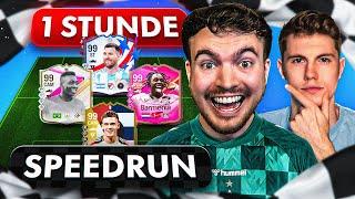 SPEEDRUN! NEUER ACCOUNT! WER erreicht mehr in 1 STUNDE? Speedrun ACCOUNT BATTLE 