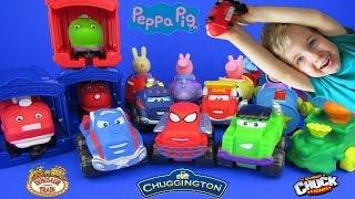 Peppa Pig Chuggington Dinosaur Train Chuck & Friends Marvel Kids Play with Toys Surprise Parcel