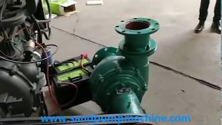 6 inch sand pump with diesel engine