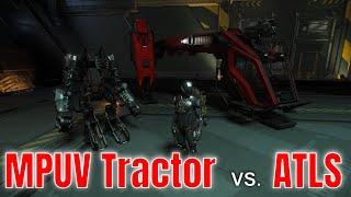 Argo MPUV Tractor vs.  Argo ATLS | Star Citizen Science & Explosions 4k