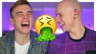 Brits Try Disgusting Russian Candy & Snacks (ft. Calum McSwiggan) | Roly