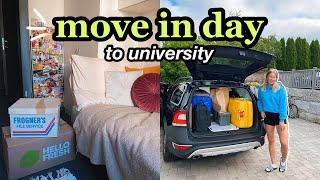 Move In Day to University *exciting & emotional*