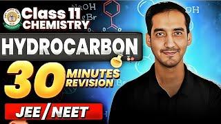 Hydrocarbon | Class 11 Chemistry| Quick Revision in 35 Minutes |JEE & NEET| CBSE | Sourabh Raina