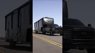 @ ford pickup big truck with Luxury caravan #attitudestatus #shortsvideo