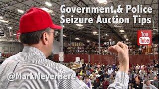 Insider Tips on Government and Police Seizure Auctions!