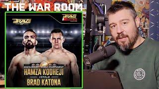 Hamza Kooheji vs Brad Katona | Brave Combat Federation 57 | WR Clips | The War Room with Dan Hardy