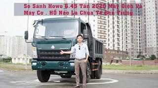 So Sánh Xe Ben Howo 6.5 Tấn ST8565D Máy Điện Và TMT Sinotruk ST8165D Máy Cơ ? Giá Xe Là Bao Nhiêu ?