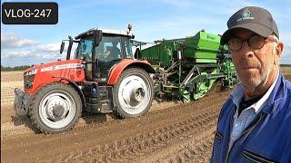 FARMVLOG#247 harvesting seed potatoes