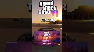 GTA 6 TRAILER Date Has Been Leaked #shorts #youtubeshorts #gta6