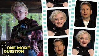 Julia Garner thinks her fans love to watch her CRY  | Wolf Man 2025 Interview