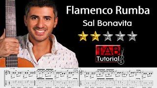 Flamenco Rumba by Sal Bonavita | Fingerstyle Guitar Tutorial + Sheet & Tab