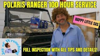 Polaris Ranger xp1000 100hr service and maintenance (all the things!)