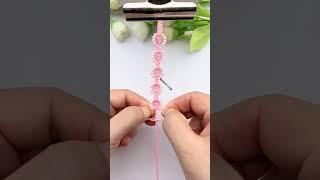 Rope knitting tutorial Handmade DIY Bracelet knitting tutorial Bracelet knitting today