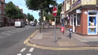 Walking on Leicester's "Little India Street": Belgrave Road & Melton Road, (on a hot summer's day).