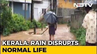 Kerala Rain: Heavy Rain Disrupts Rail, Road Traffic; Schools Closed In 8 Districts