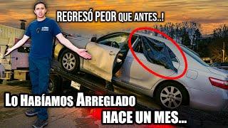 Se supone que lo arreglamos pero regresó peor! Y ahora que?