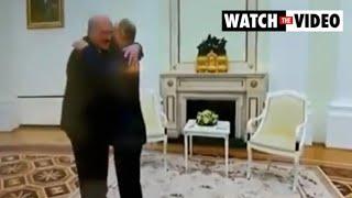 Putin video sparks health fears as his hand ‘shakes uncontrollably’