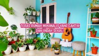 WOOW TERAS RUMAH YANG CANTIK DAN SEJUK SEKALI