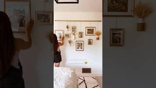 DIY HANGING GALLERY WALL