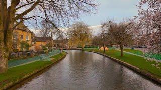 Spring Luxury Window Shopping in Bourton on the Water  A Magical Cotswold Sunrise Walk