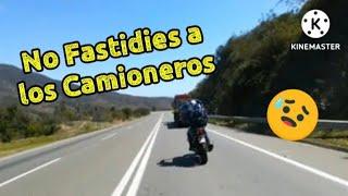 Rutas y lugares, de la V Region/precaucion con los camioneros cuando viajas en moto.#viajes #motos