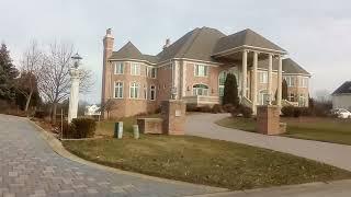 Illinois mansions in South Barrington, Illinois subdivisions (northwest Chicago suburb)