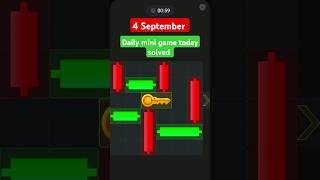 4 September hamster Kombat daily mini game code today #hamsterkombatminigame