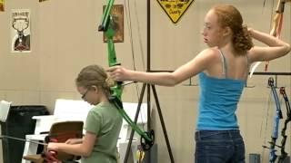 Movies spark girls' interest in archery