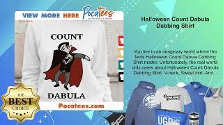 Halloween Count Dabula Dabbing Shirt