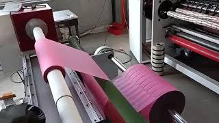 rewinding and cutting machine by hand