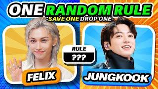 SAVE ONE DROP ONE KPOP  Kpop Quiz Challenge 2024 | K-Music Quiz #1