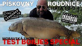 TEST BOILIES SPECIÁL - PÍSKOVNY ROUDNICE 2024 - 3 DNY A 4 CHATY - SPORTCARP V AKCI! - CENSORED SHOW