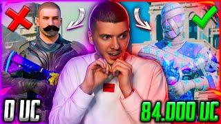 84 000 UC - СКАМ и ПРОКАЧКА АККАУНТА В PUBG MOBILE! ВЫБИЛ ВСЁ, НО... Прокачал аккаунт в ПУБГ МОБАЙЛ