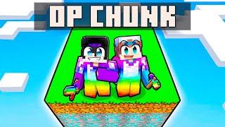 Minecraft ama OP CHUNK'TA HAYATTA KALMAK! - Minecraft