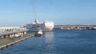 Arrivée #Algerie Ferry de Marseille  au Port d'#Alger Copyright Zinedine Zebar