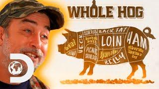 How To BBQ A Whole Hog North Carolina Style | Moonshiners: Smoke Ring