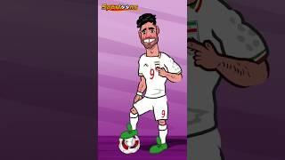 Asian Cup Semi-Final: Qatar vs Iran. Mehdi Taremi vs Akram Afif #football #iran #qatar