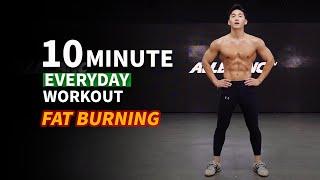 Do This Everyday To Lose Weight (No Gym Fullbody Tabata)ㅣ10분만에 체지방 불태우는 타바타 운동