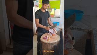 Mutton Hyakula cutting skill Goat meat cutting #mutton