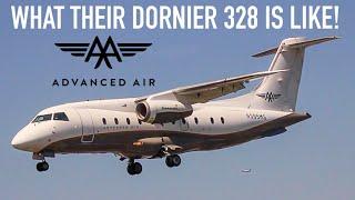 This Small Airline Flies this WIERD Reginal Jet - Advanced Air Dornier 328