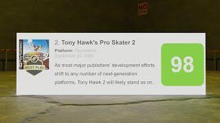 Tony Hawk's Pro Skater is The Best Game Ever Made Apparently