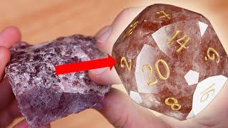 Turning a Mistake into Magic: Strawberry Quartz D20