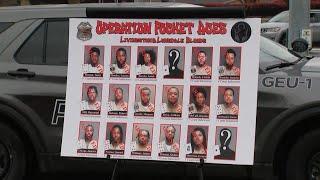 Columbus police announce results of 'Operation Pocket Aces'