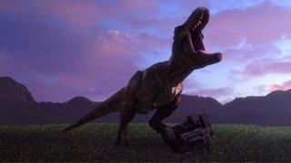 Jurassic World T-Rex (With Walking With Dinosaurs T-Rex Roar)