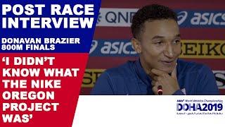 DONAVAN BRAZIER BREAKS USA AND WORLD CHAMPS RECORDS (800M) | World Athletics Championships Doha 2019