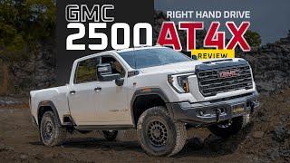 World's First Right-Hand Drive GMC Sierra 2500 AT4X | First Look at This Off-Road Beast