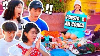 Puse PUESTO de ARTESANÍA MEXICANA en COREA y ESO PASÓ!  PT2 l Chingu Amiga