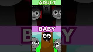 Incredibox Sprunki Babies Mod VS Original  *HORROR VERSION*