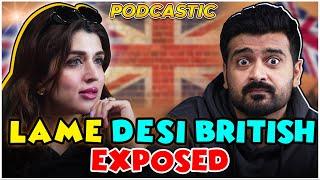 Lame Desi British ft. Sarah Ali khan |  Podcastic # 49 | Umar Saleem